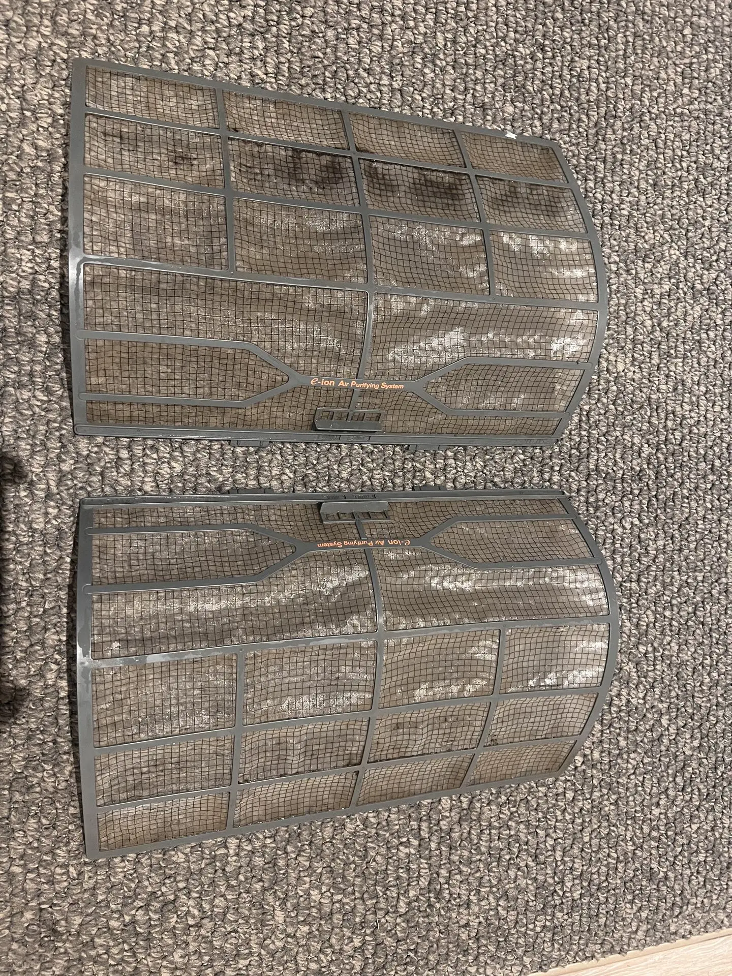 Cleaned air con filters