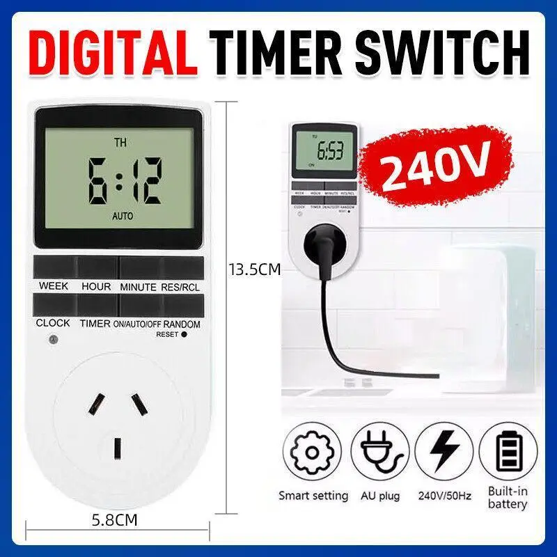 240V Digital Programmable Timer
